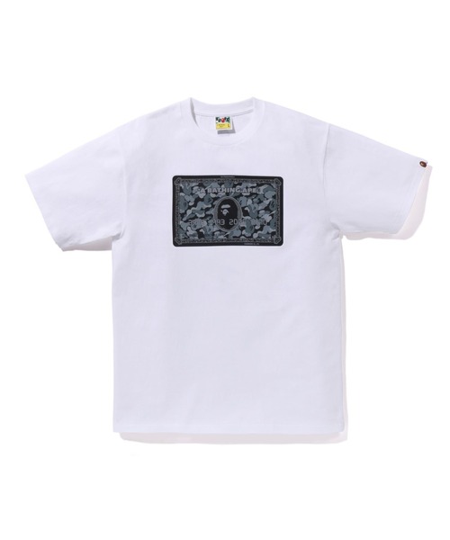 A BATHING APE（アベイシングエイプ） tシャツ BAPE CARD TEE BAPEC