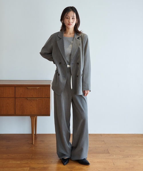 My shawty（マイシャウティー） セレモニースーツ セットアップ stripe 