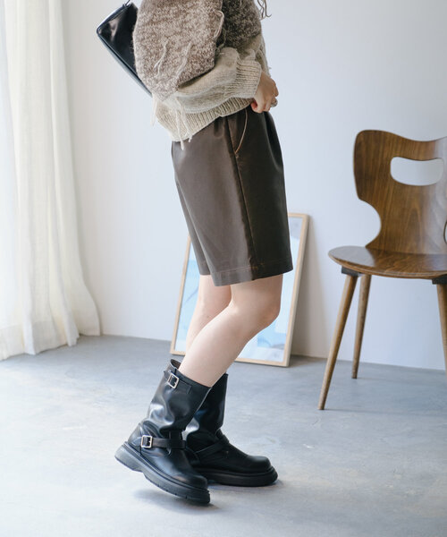 「Kastane」 ハーフパンツ FREE ブラック レディース_画像2