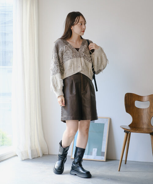 「Kastane」 ハーフパンツ FREE ブラック レディース_画像4