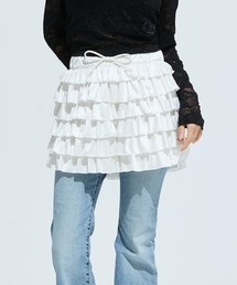 adidas（アディダス） スカート レース フリル ミニスカート