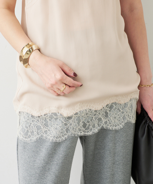 Deuxieme Classe（ドゥーズィエムクラス） ブラウス シャツ Lace