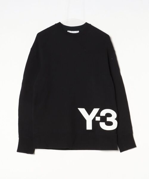 b*u様 Y-3 ブラック 長袖カットソー Y-3 「Y-3」 スウェットカットソー - ブラック メンズ : ZOZOTOWN