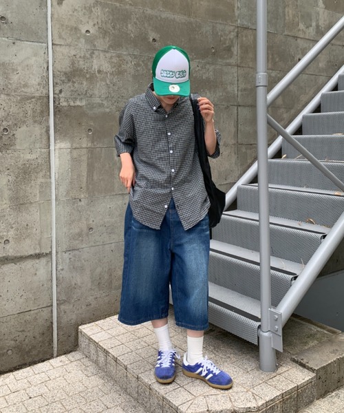link lot シャツ 「26春夏新作」オーバーサイズ ギンガムチェック
