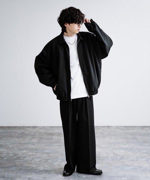 「Rocky Monroe」 ブルゾン M チャコール メンズ_画像3