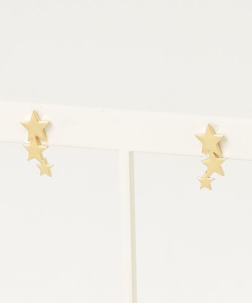 未使用品　BAQLESS ゴールド ピアス(両耳用) BAQLESS（バックレス） ピアス（両耳用） FREE ゴールド レディース