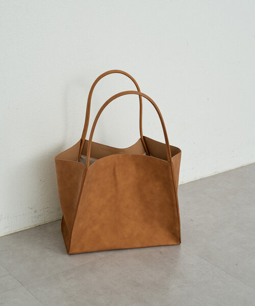 「LOUNGEDRESS」 「GALENA」トートバッグ FREE キャメル レディース