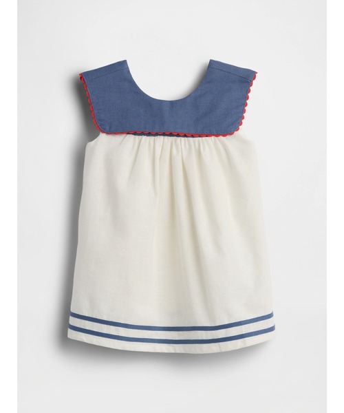 GAP（ギャップ） ワンピース コットンリネン セーラーワンピース 