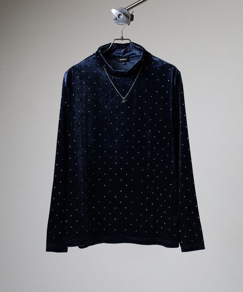 「REGIEVO」 長袖Tシャツ M グレー メンズ_画像6