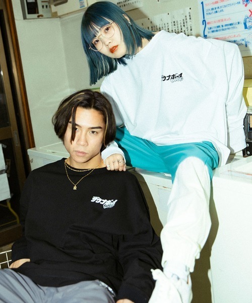 「BAD BOY」 長袖Tシャツ L ホワイト メンズ_画像5