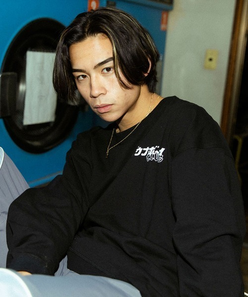 「BAD BOY」 長袖Tシャツ L ホワイト メンズ_画像9