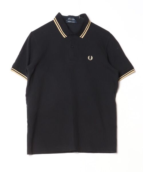 FRED PERRY（フレッドペリー） 半袖ポロシャツ 42 ブラック メンズ