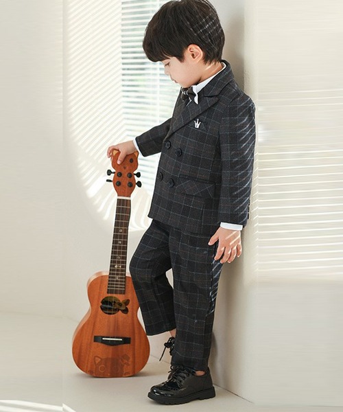 「DAY CLOSET」 「KIDS」セットアップ 130cm ブラック キッズ_画像3