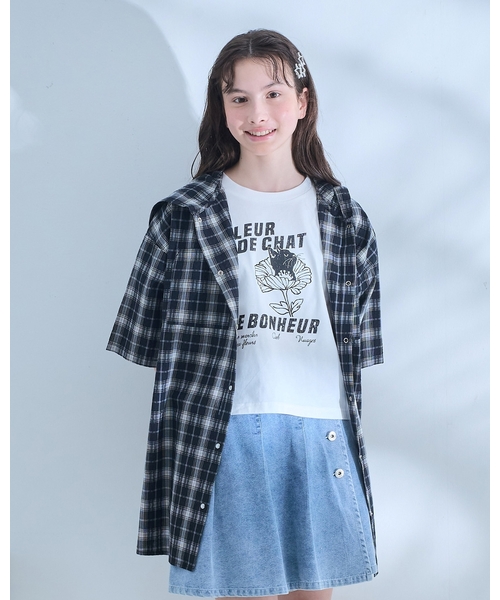 Puchi 【ポンポネット ジュニア】子ども服 まとめ売り pom ponette junior（ポンポネット ジュニア） 「AMI」半袖フード