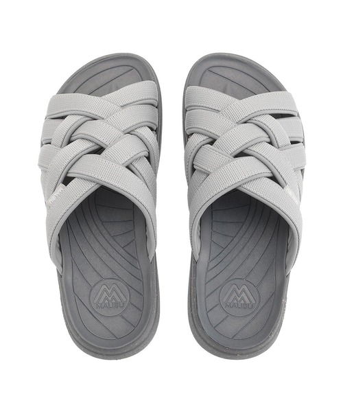 「MALIBU SANDALS」 サンダル 4 グレー メンズ_画像5