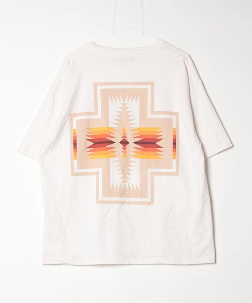 「PENDLETON」 半袖Tシャツ L ホワイト メンズ_画像2