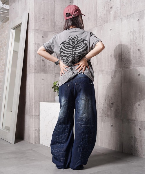 ワイドパンツ ジーンズ メンズ レディース : ZOZOTOWN Yahoo!店 - 通販