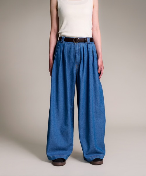 「CALIFORNIA OUTFITTERS」 デニムパンツ MEDIUM ワンウォッシュ レディース_画像2
