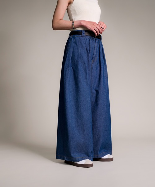 「CALIFORNIA OUTFITTERS」 デニムパンツ MEDIUM ワンウォッシュ レディース_画像9