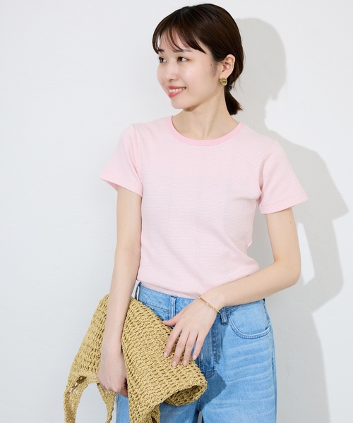 「MILLER」 半袖Tシャツ FREE ピンク レディース_画像8