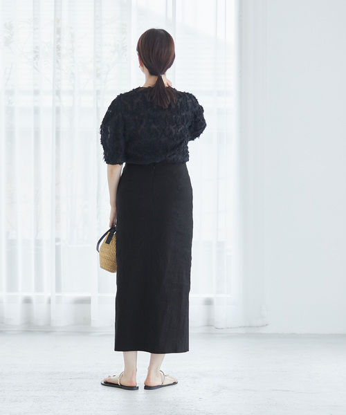 「journal standard L'essage」 タイトスカート 36 ブラウン レディース_画像7