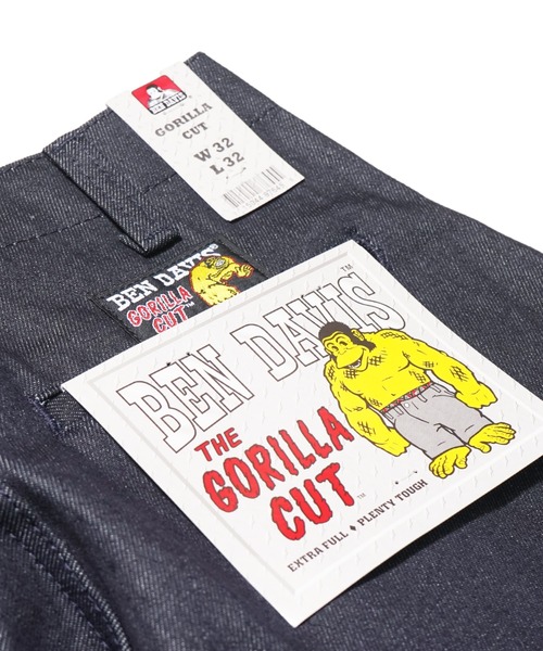 「BEN DAVIS」 デニムパンツ W32xL32 インディゴブルー メンズ_画像7