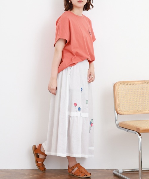 Emago（イマゴ） スカート 夏 バルーン刺繍スカート : ZOZOTOWN Yahoo