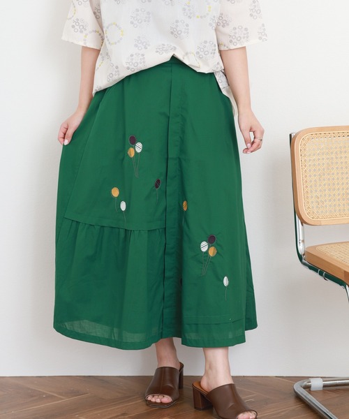 Emago（イマゴ） スカート 夏 バルーン刺繍スカート : ZOZOTOWN Yahoo
