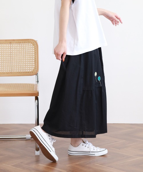 Emago（イマゴ） スカート 夏 バルーン刺繍スカート : ZOZOTOWN Yahoo