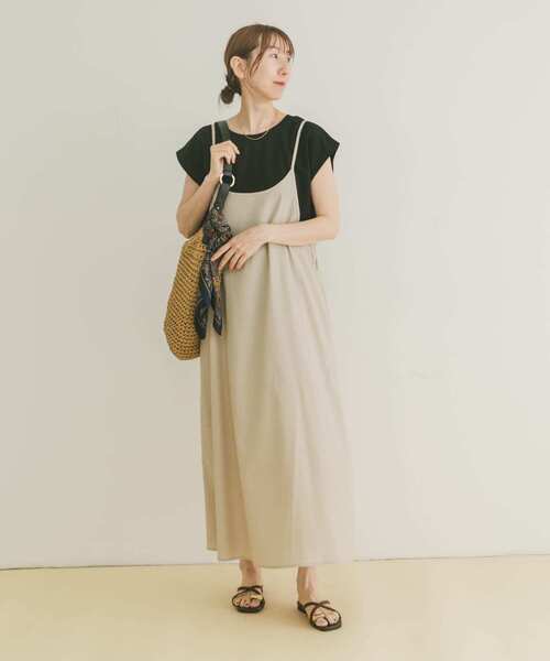 ITEMS URBANRESEARCH 살로펫 스커트 FREE 블랙 여성 (2/8)