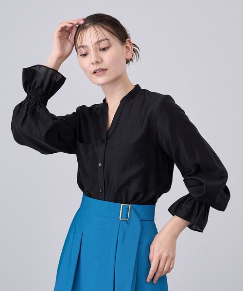 ANAYI（アナイ） 長袖チュニック 38 ブラック レディース : ZOZOTOWN 