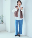 ベスト ジレ エコファージレ/ベスト レディースの詳細画像4