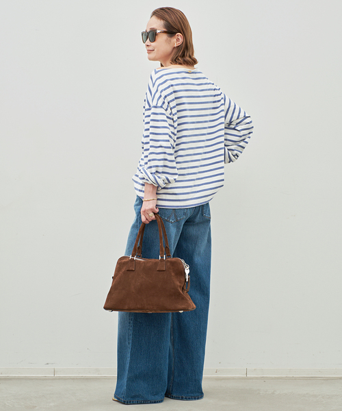 Deuxieme Classe（ドゥーズィエムクラス） tシャツ HAZYBORDER プル