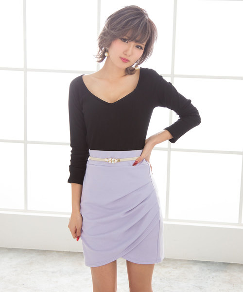 夢展望 スカート 変形タイトミニスカート : ZOZOTOWN Yahoo!店