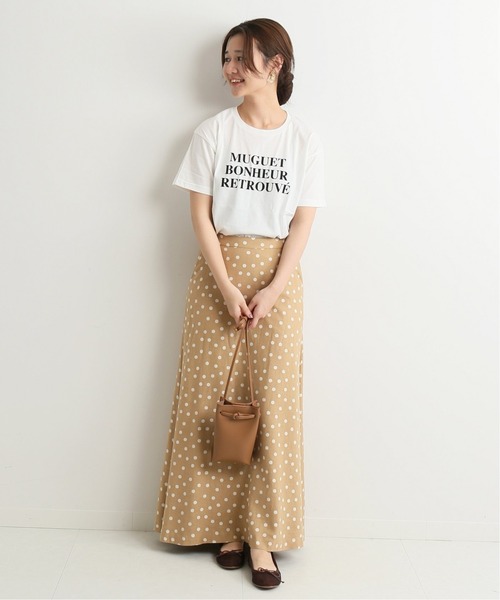 tシャツ Tシャツ fleursロゴTシャツMuguet◆ | SLOBE IENA | 02