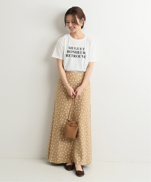 tシャツ Tシャツ fleursロゴTシャツMuguet◆ | SLOBE IENA | 17