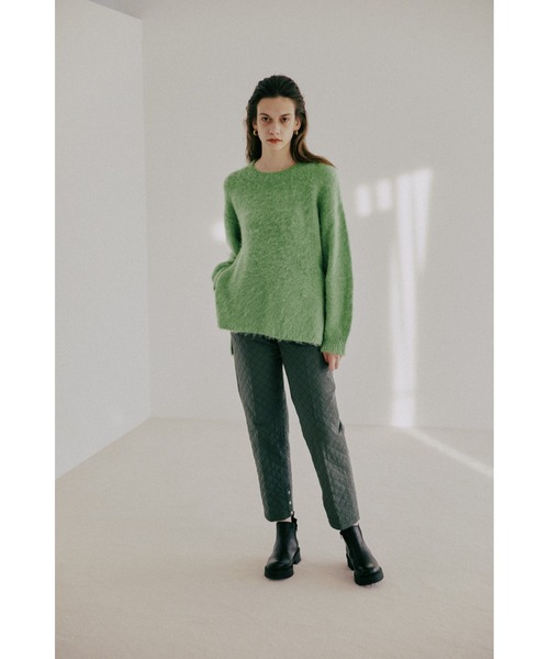 la peau de gem（ラポドゥジェム） ニット 「LA PEAU DE GEM」モヘア