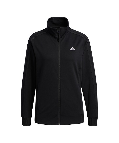 ★ADIDAS★ 3S ストライプダブルニットトラックトップ adidas コート アウター アディダス スリーストライプス ダブル