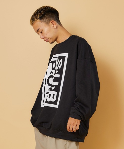 トレーナー スウェット BIG CREW SWEAT ”BIG VERTICAL” /ビッグ クルースウェット ”ビッグ ヴァーティカル” メンズ レ_4