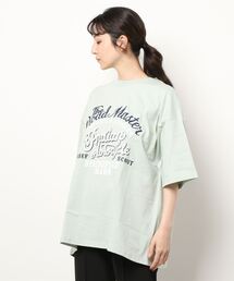 INDIAN（インディアン） tシャツ 「INDIAN」刺繍+プリント オーバー