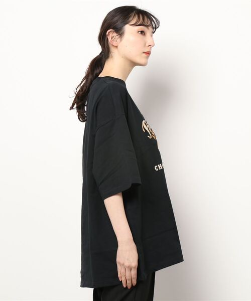 INDIAN（インディアン） tシャツ 「INDIAN」刺繍+プリント オーバー