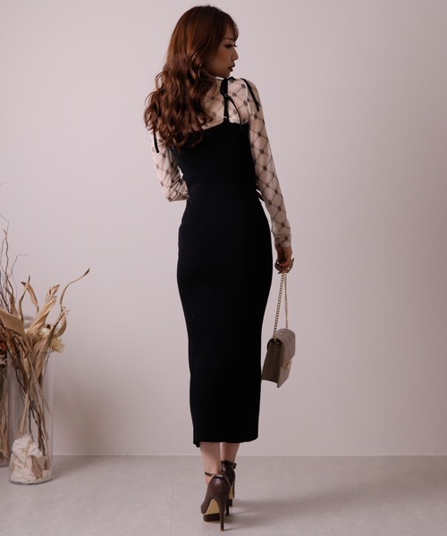 LIP SERVICE（リップサービス） ワンピース ドロップショルダー