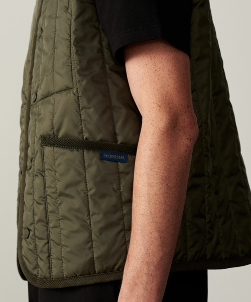 LAVENHAM（ラベンハム） ベスト ジレ THORNHAM VERTICAL QUILT GILET