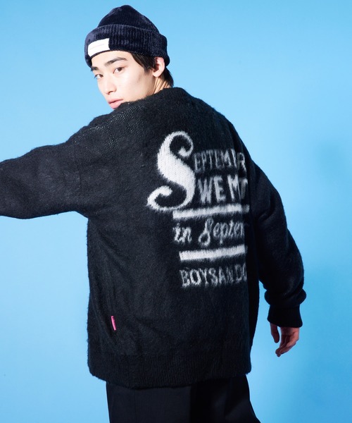 カーディガン 「SEPTEMBER(セプテンバー)」Knit Cardigan レディース メンズ SEPTEMBER カーディガン /SEPTEMBER(セプテンバー)/Knit