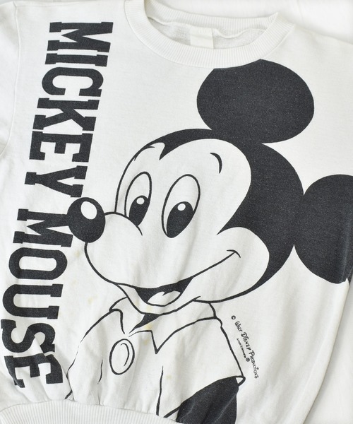 MICKEY MOUSE トレーナー スウェット 「ヴィンテージ古着」90's Disney