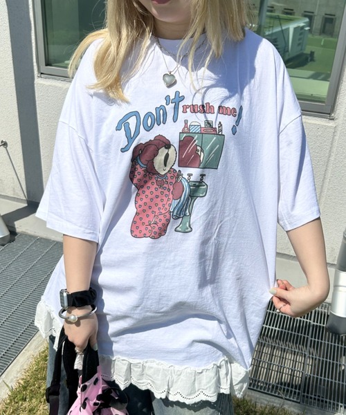 LACーVERT tシャツ 「お気に入り登録数10，000突破！」オーバーサイズ
