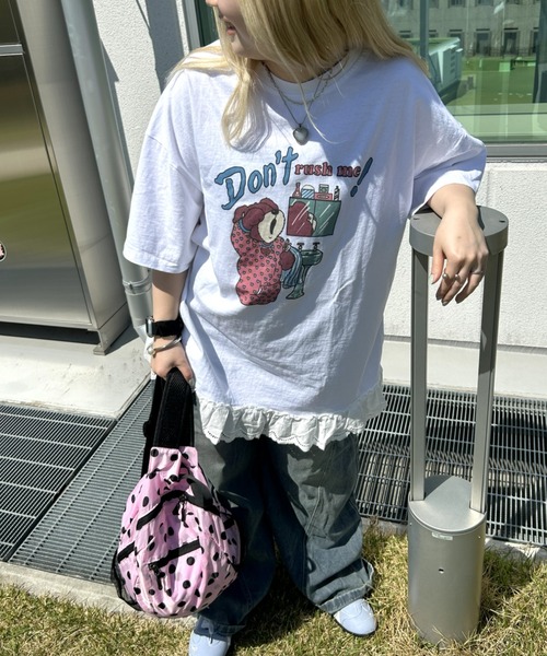 LACーVERT tシャツ 「お気に入り登録数10，000突破！」オーバーサイズ