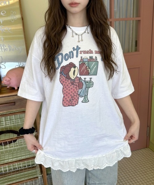 MIIHIオーバーサイズTシャツ LACーVERT tシャツ 「お気に入り登録数10，000突破！」オーバーサイズ
