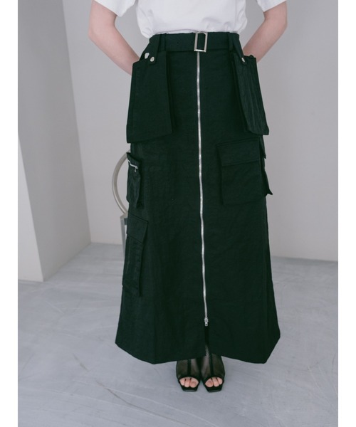 スカート CARGO SKIRT sahara スカート Multiway Zip Cargo Skirt/マルチウェイジップ