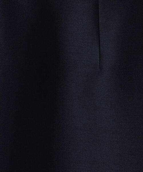 UNITED ARROWS スカート ウール シルク ツイル ハイウエスト